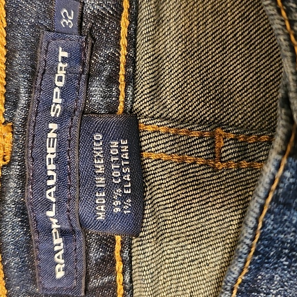 🏇Ralph Lauren Sport Blue Jean Shorts. Women's Size: Waist 32/12x04 Inseam. - Picture 7 of 10